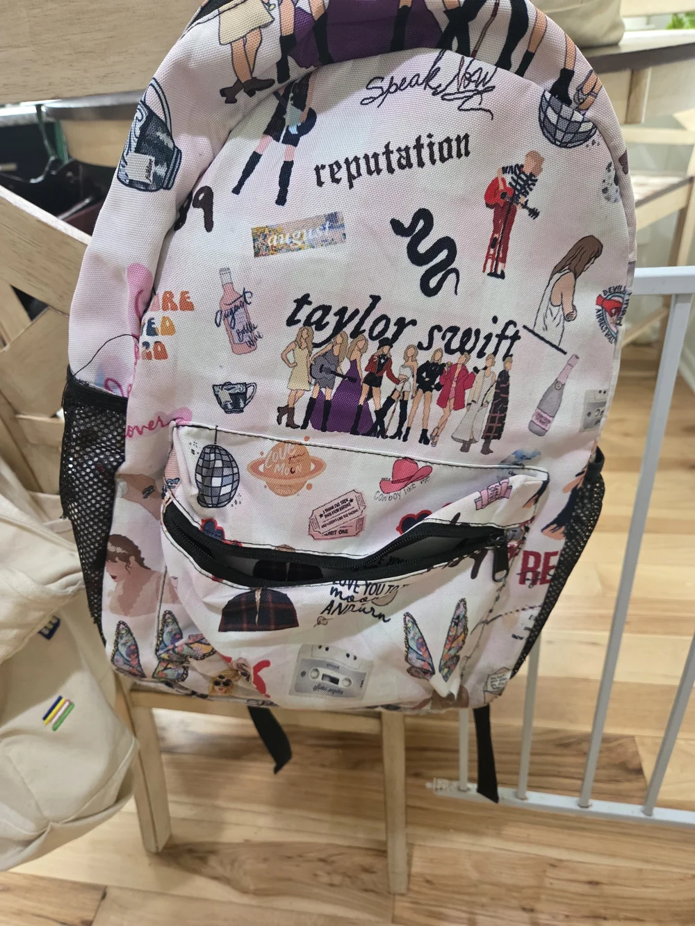 Taylor Swift Pink Graphic Backpack